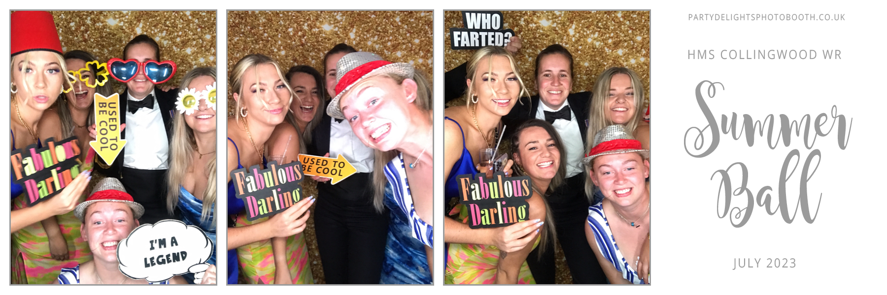 HMS COLLINGWOOD SUMMER BALL | View more photos from the event at gallery.partydelightsphotobooth.co.uk/u/PartyDelightsPhotoBooth/HMS-COLLINGWOOD-SUMMER-BALL
