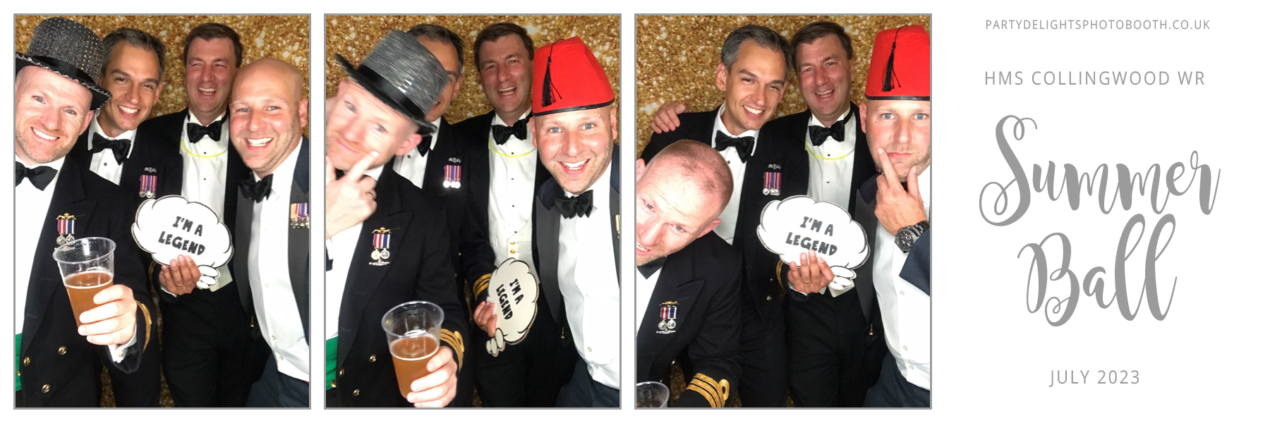 HMS COLLINGWOOD SUMMER BALL | View more photos from the event at gallery.partydelightsphotobooth.co.uk/u/PartyDelightsPhotoBooth/HMS-COLLINGWOOD-SUMMER-BALL