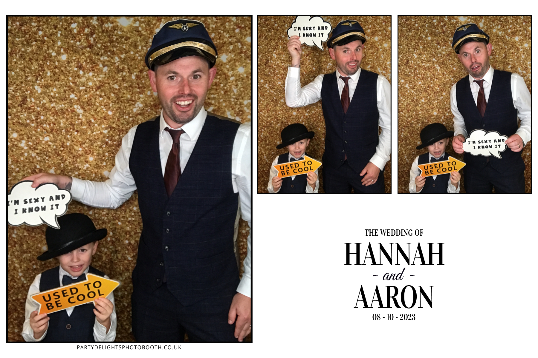 Hannah and Aaron's wedding | View more photos from the event at gallery.partydelightsphotobooth.co.uk/u/PartyDelightsPhotoBooth/Hannah-and-Aarons-wedding