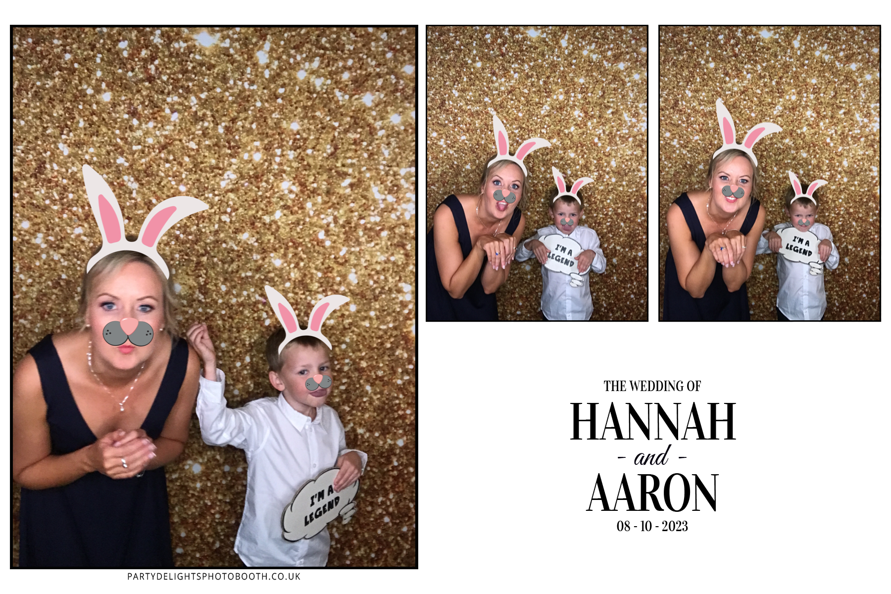 Hannah and Aaron's wedding | View more photos from the event at gallery.partydelightsphotobooth.co.uk/u/PartyDelightsPhotoBooth/Hannah-and-Aarons-wedding