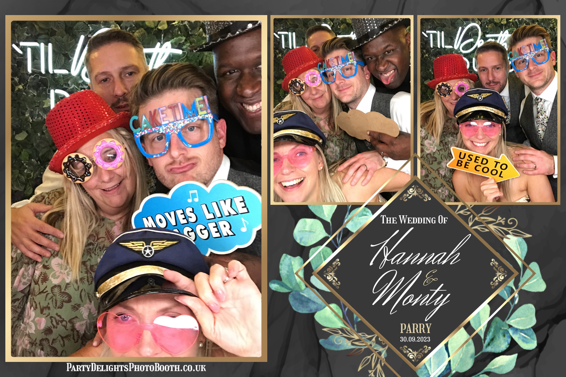 Hannah and Monty’s wedding | View more photos from the event at gallery.partydelightsphotobooth.co.uk/u/PartyDelightsPhotoBooth/Hannah-and-Monty’s-wedding