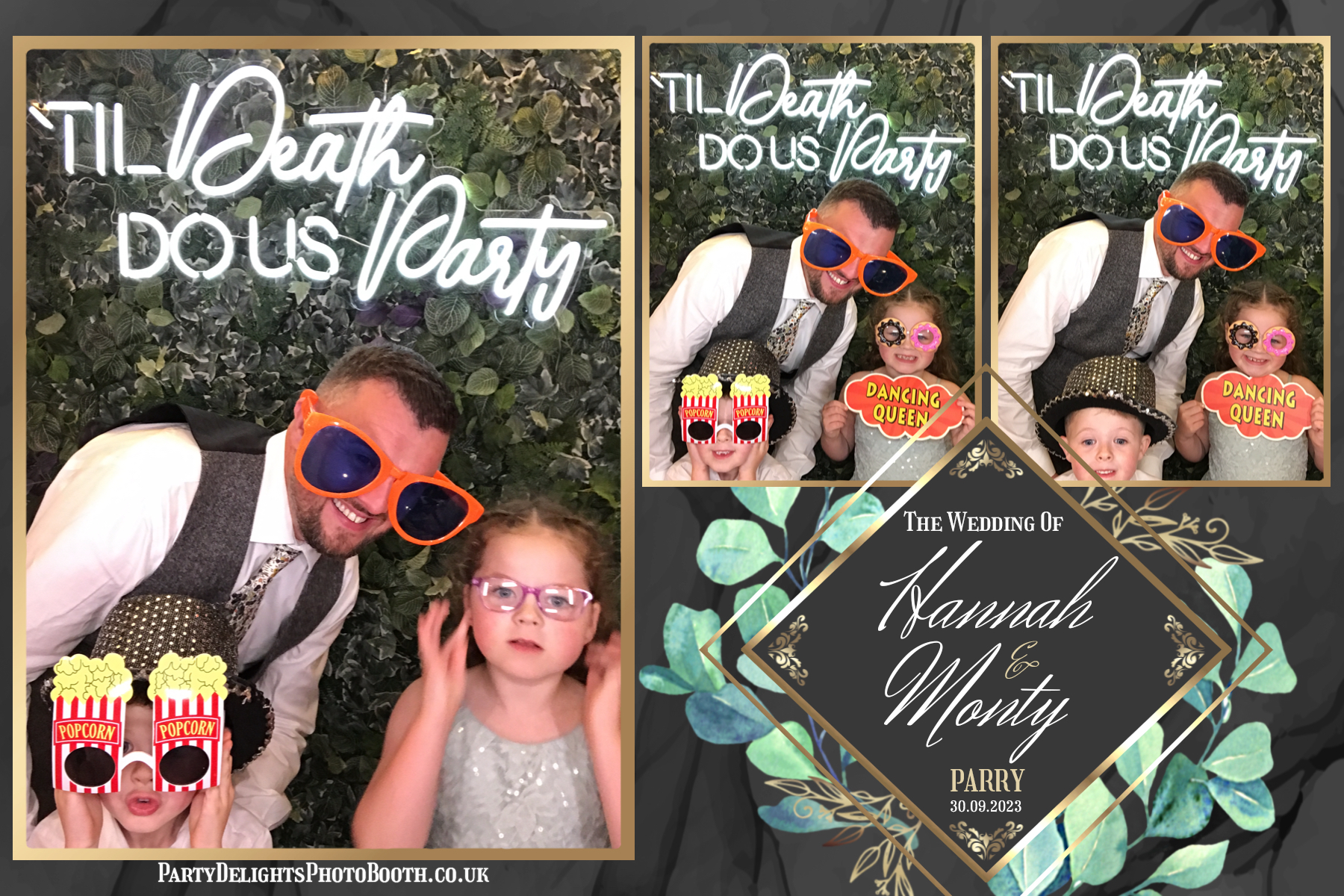 Hannah and Monty’s wedding | View more photos from the event at gallery.partydelightsphotobooth.co.uk/u/PartyDelightsPhotoBooth/Hannah-and-Monty’s-wedding