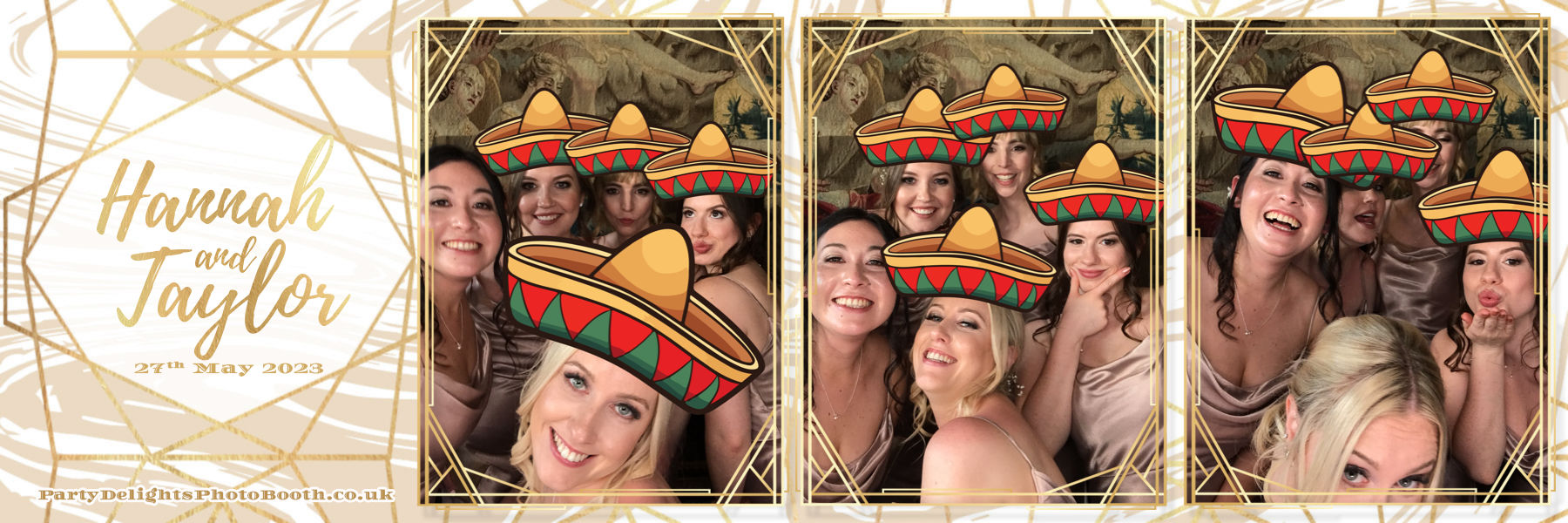 Hannah and Taylor's Wedding | View more photos from the event at gallery.partydelightsphotobooth.co.uk/u/PartyDelightsPhotoBooth/Hannah-and-Taylors-Wedding