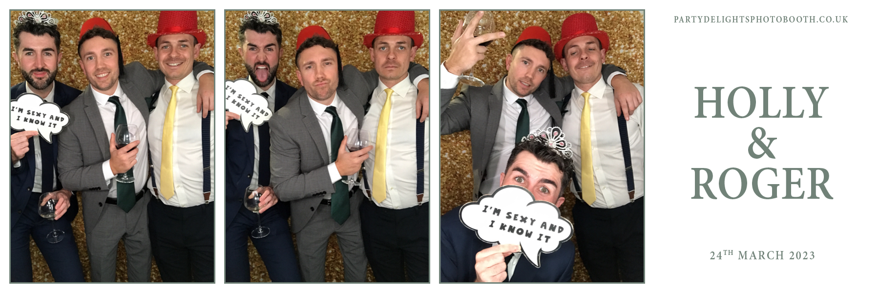 Holly & Roger's Wedding | View more photos from the event at gallery.partydelightsphotobooth.co.uk/u/PartyDelightsPhotoBooth/Holly-Rogers-Wedding