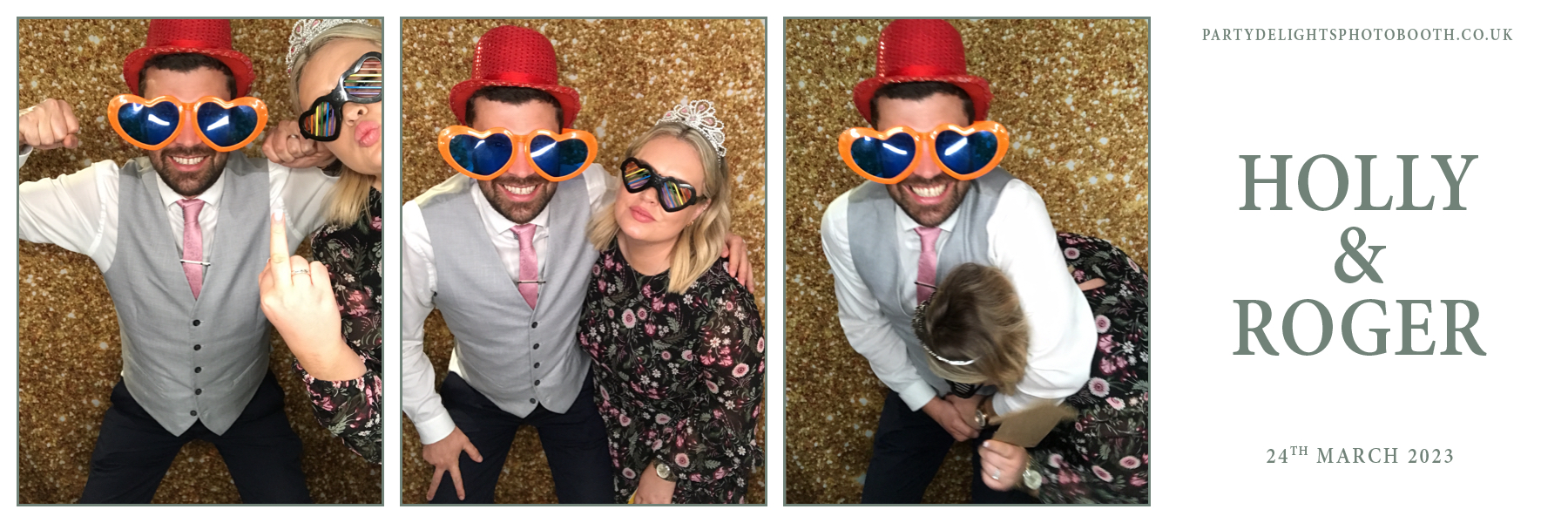 Holly & Roger's Wedding | View more photos from the event at gallery.partydelightsphotobooth.co.uk/u/PartyDelightsPhotoBooth/Holly-Rogers-Wedding