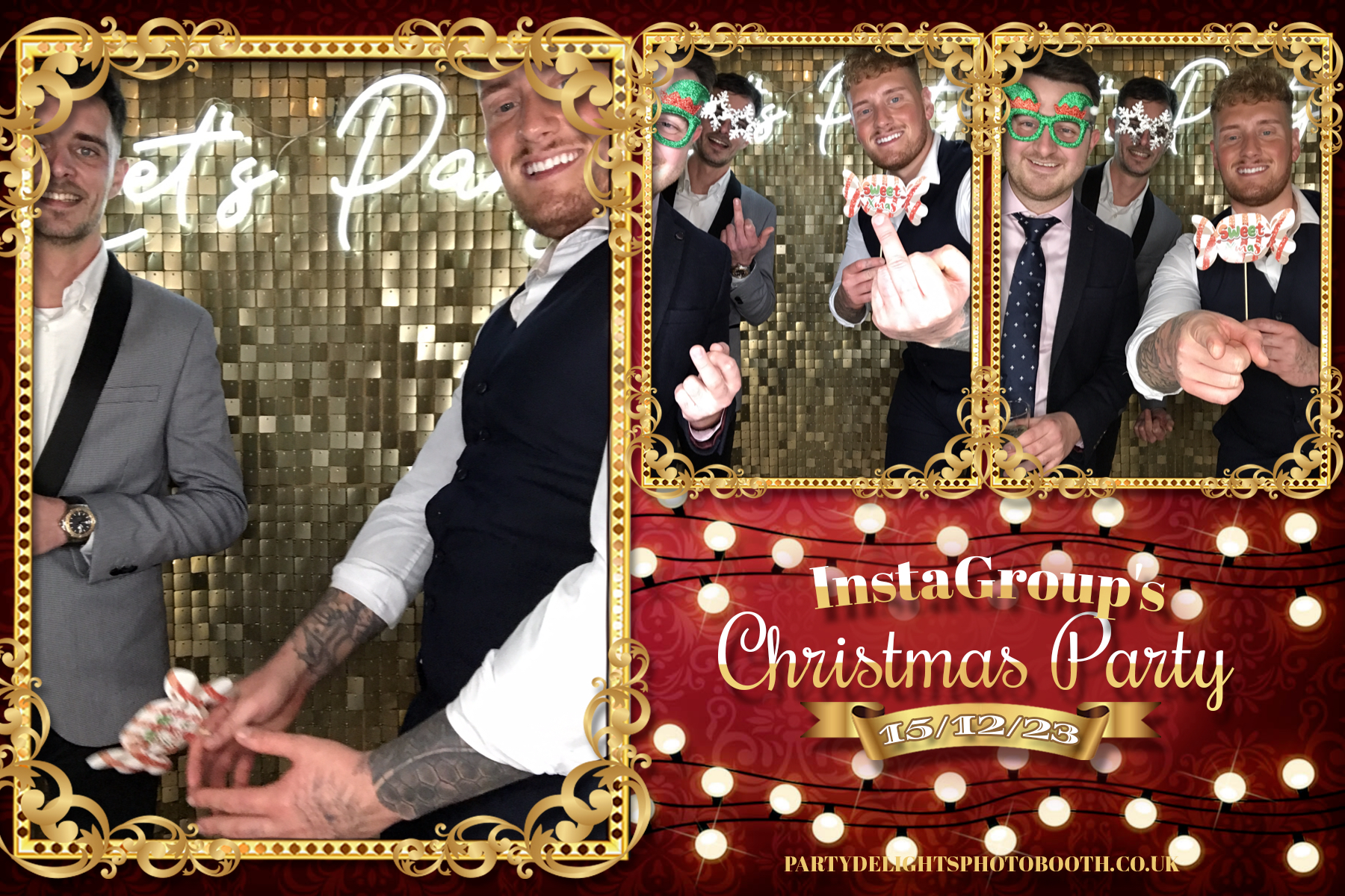 InstaGroup Christmas party 2023 | View more photos from the event at gallery.partydelightsphotobooth.co.uk/u/PartyDelightsPhotoBooth/InstaGroup-Christmas-party-2023