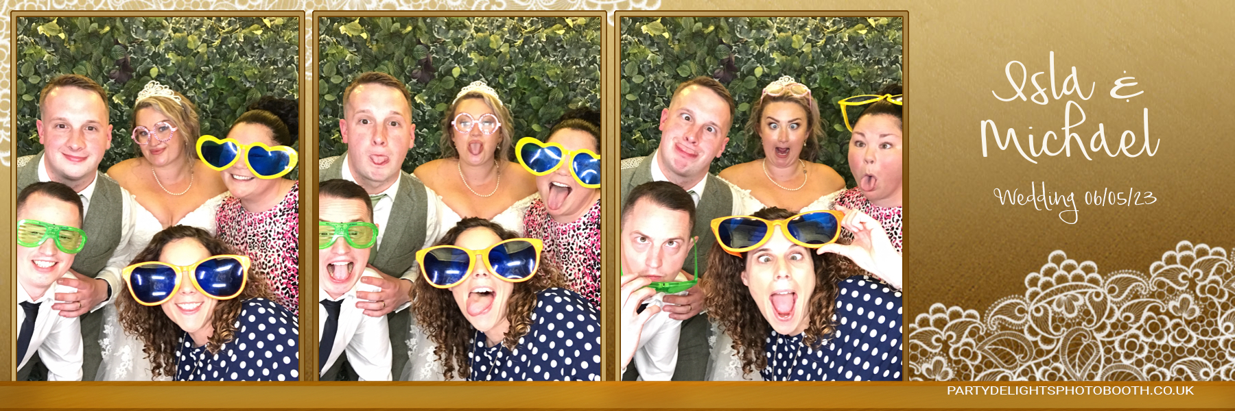 Isla & Michael's Wedding | View more photos from the event at gallery.partydelightsphotobooth.co.uk/u/PartyDelightsPhotoBooth/Isla-Michaels-Wedding