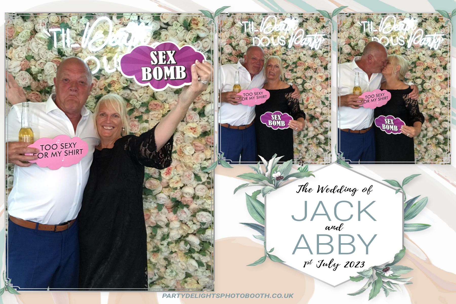 Jack and Abby’s wedding | View more photos from the event at gallery.partydelightsphotobooth.co.uk/u/PartyDelightsPhotoBooth/Jack-and-Abby’s-wedding