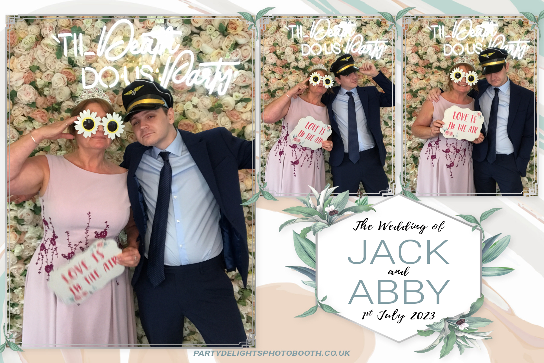 Jack and Abby’s wedding | View more photos from the event at gallery.partydelightsphotobooth.co.uk/u/PartyDelightsPhotoBooth/Jack-and-Abby’s-wedding