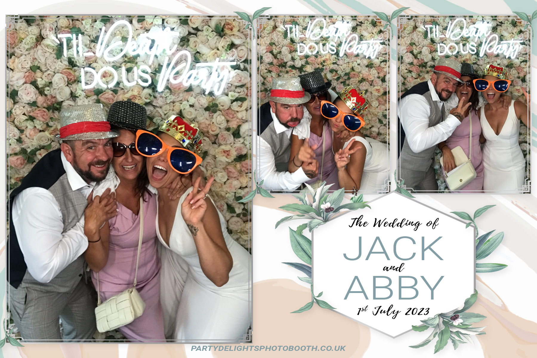 Jack and Abby’s wedding | View more photos from the event at gallery.partydelightsphotobooth.co.uk/u/PartyDelightsPhotoBooth/Jack-and-Abby’s-wedding