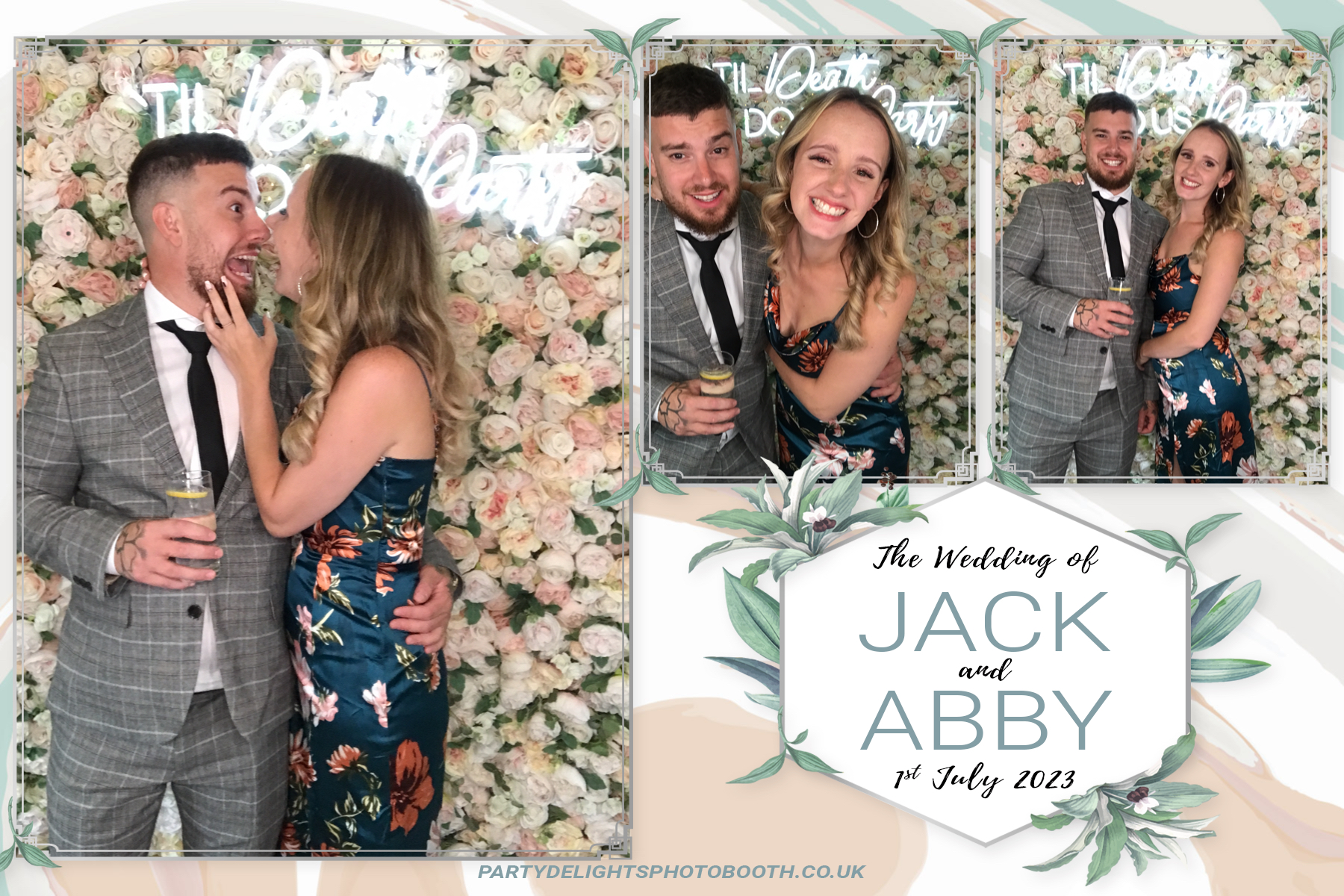 Jack and Abby’s wedding | View more photos from the event at gallery.partydelightsphotobooth.co.uk/u/PartyDelightsPhotoBooth/Jack-and-Abby’s-wedding