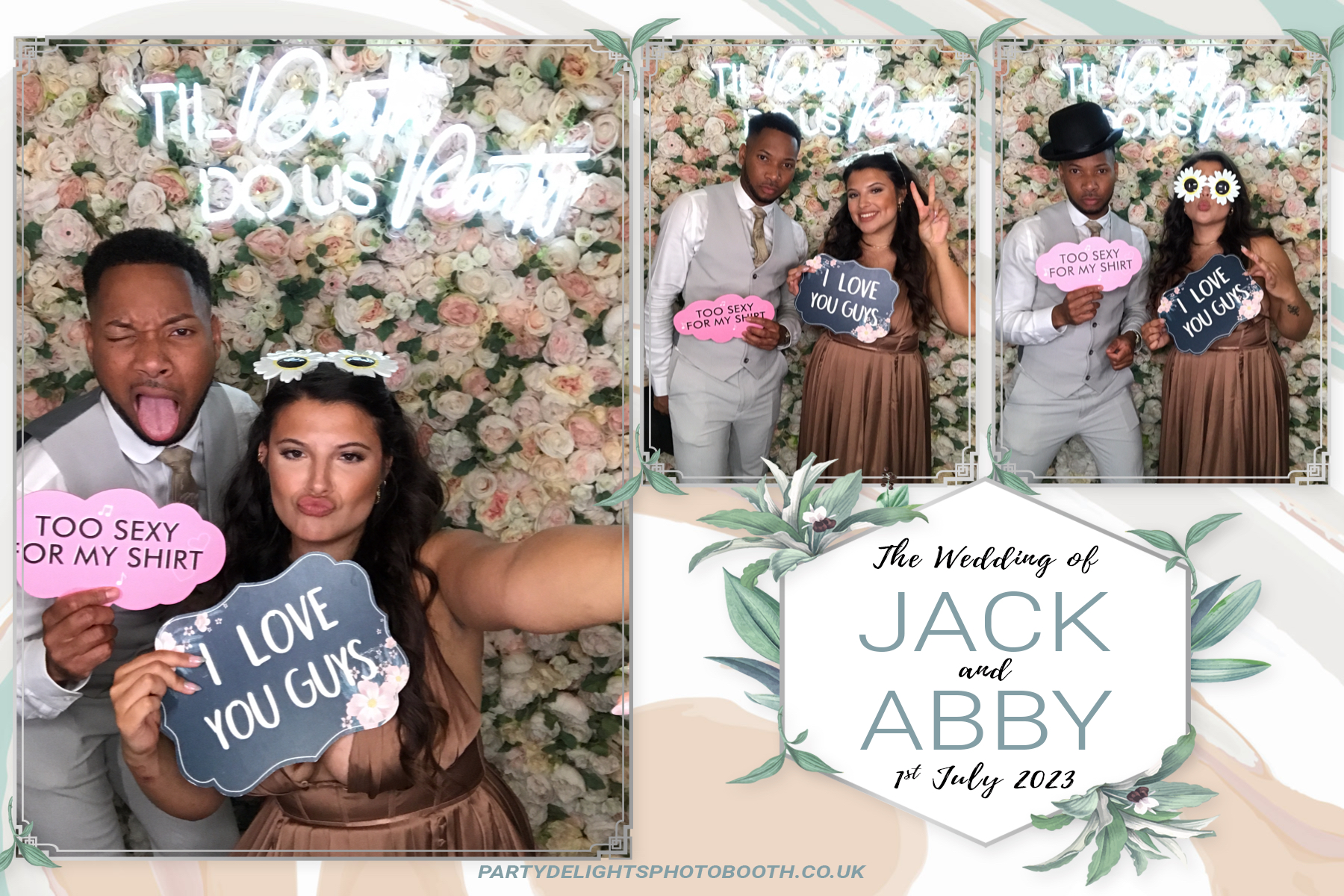 Jack and Abby’s wedding | View more photos from the event at gallery.partydelightsphotobooth.co.uk/u/PartyDelightsPhotoBooth/Jack-and-Abby’s-wedding