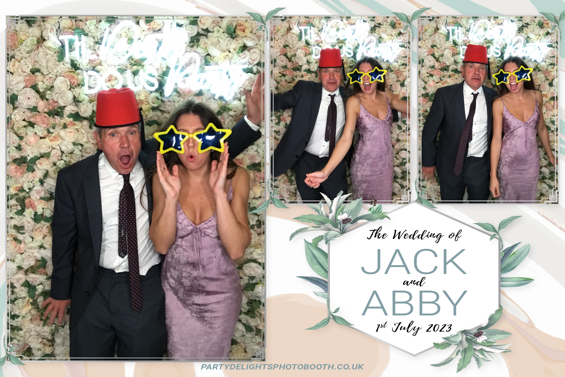 Jack and Abby’s wedding | View more photos from the event at gallery.partydelightsphotobooth.co.uk/u/PartyDelightsPhotoBooth/Jack-and-Abby’s-wedding