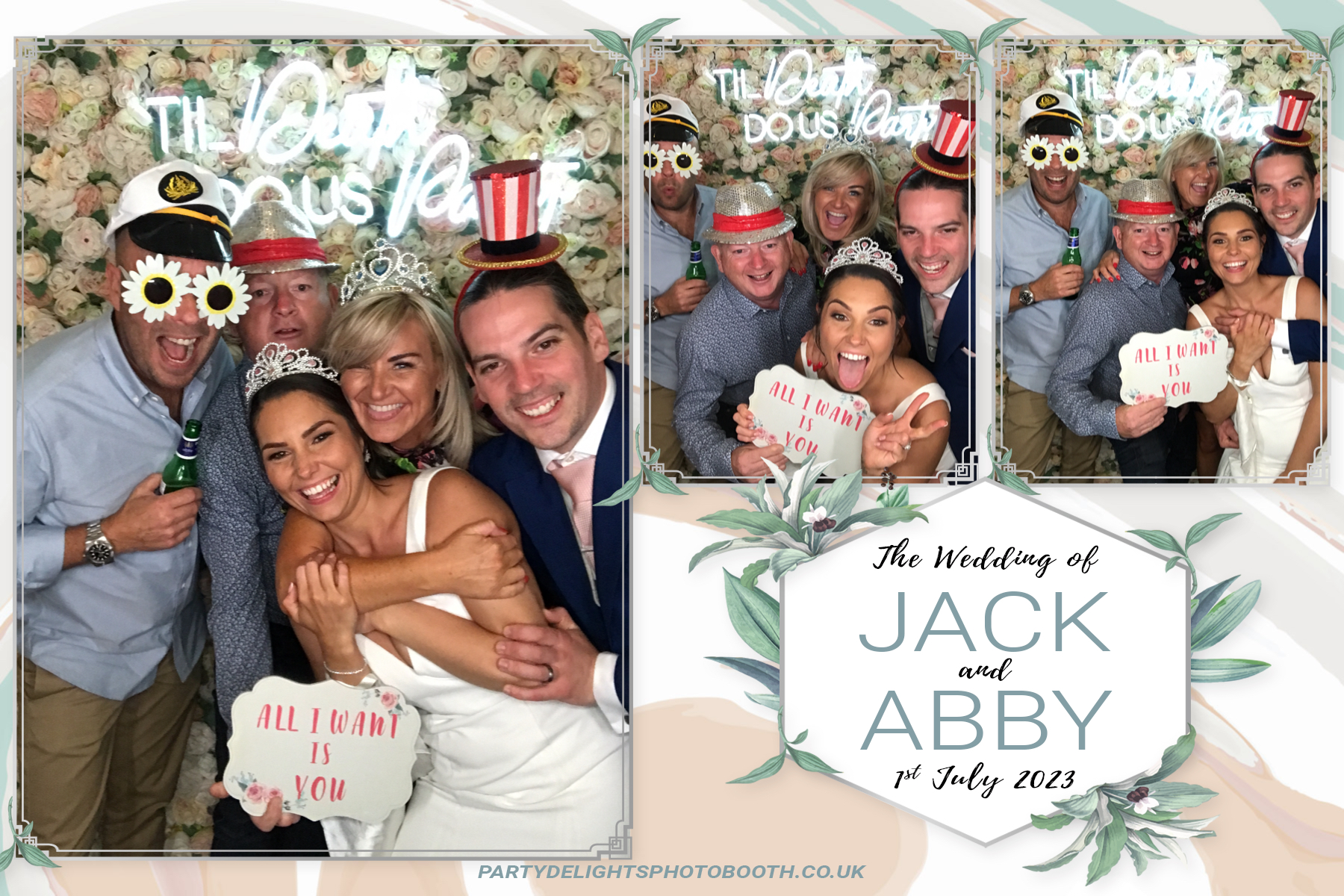 Jack and Abby’s wedding | View more photos from the event at gallery.partydelightsphotobooth.co.uk/u/PartyDelightsPhotoBooth/Jack-and-Abby’s-wedding