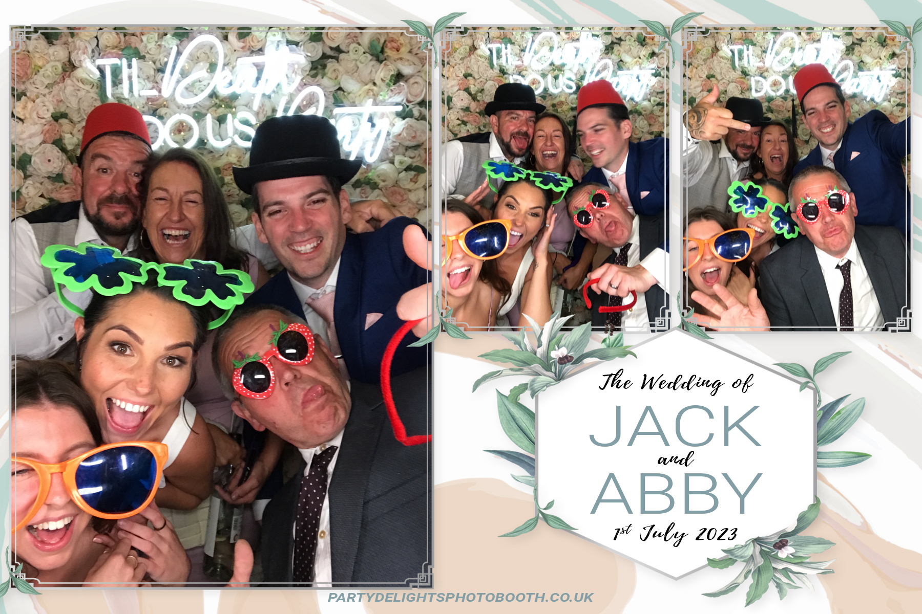 Jack and Abby’s wedding | View more photos from the event at gallery.partydelightsphotobooth.co.uk/u/PartyDelightsPhotoBooth/Jack-and-Abby’s-wedding