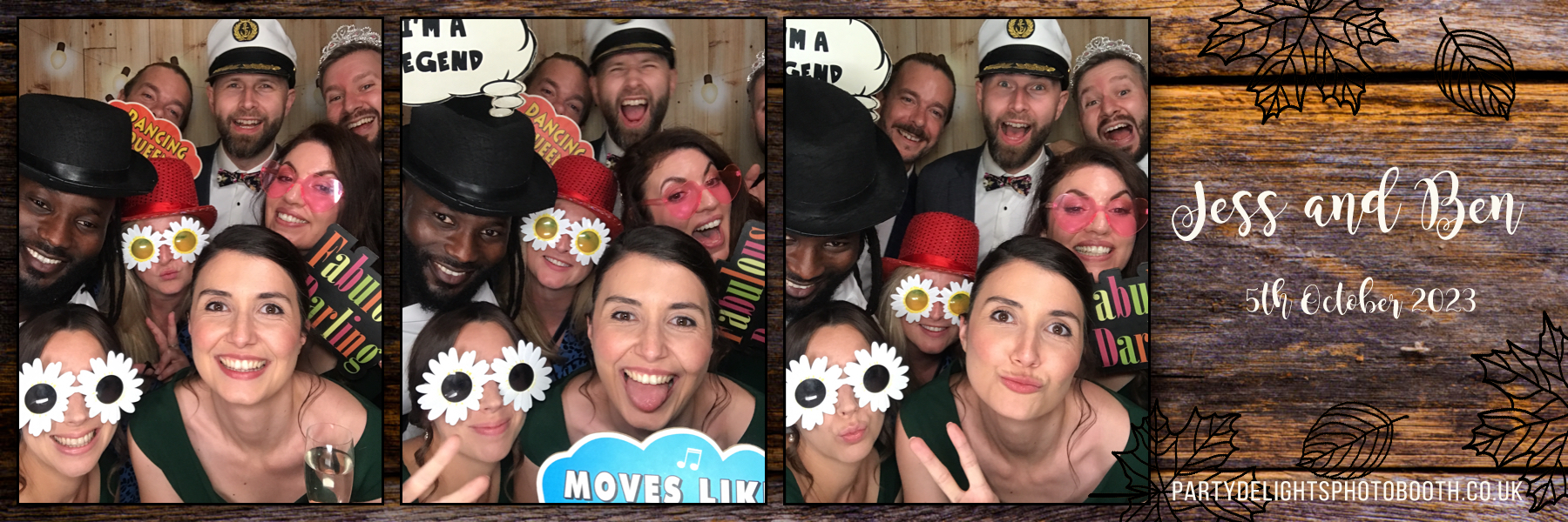 Jessica & Ben's Wedding | View more photos from the event at gallery.partydelightsphotobooth.co.uk/u/PartyDelightsPhotoBooth/Jessica-Bens-Wedding