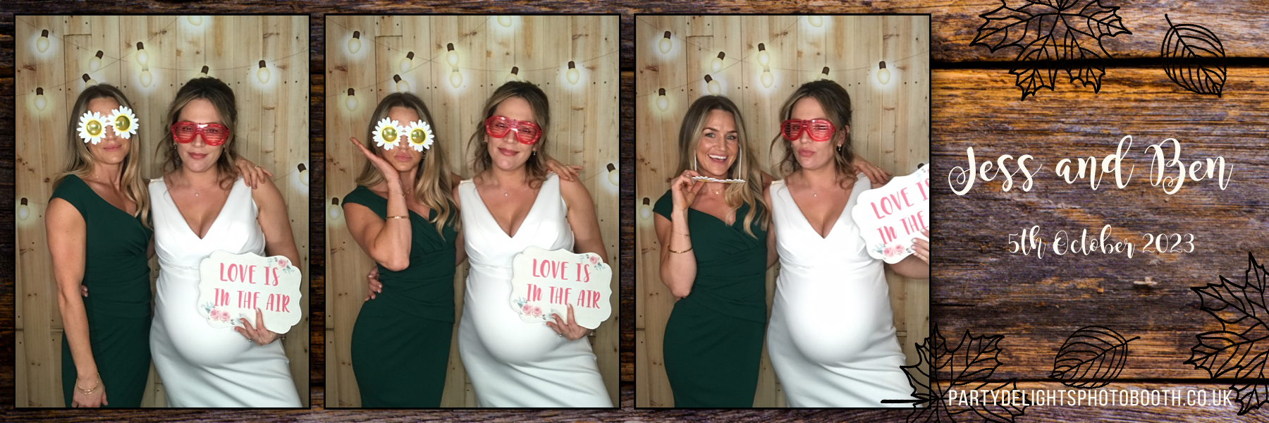 Jessica & Ben's Wedding | View more photos from the event at gallery.partydelightsphotobooth.co.uk/u/PartyDelightsPhotoBooth/Jessica-Bens-Wedding