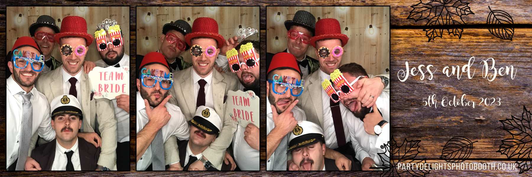 Jessica & Ben's Wedding | View more photos from the event at gallery.partydelightsphotobooth.co.uk/u/PartyDelightsPhotoBooth/Jessica-Bens-Wedding