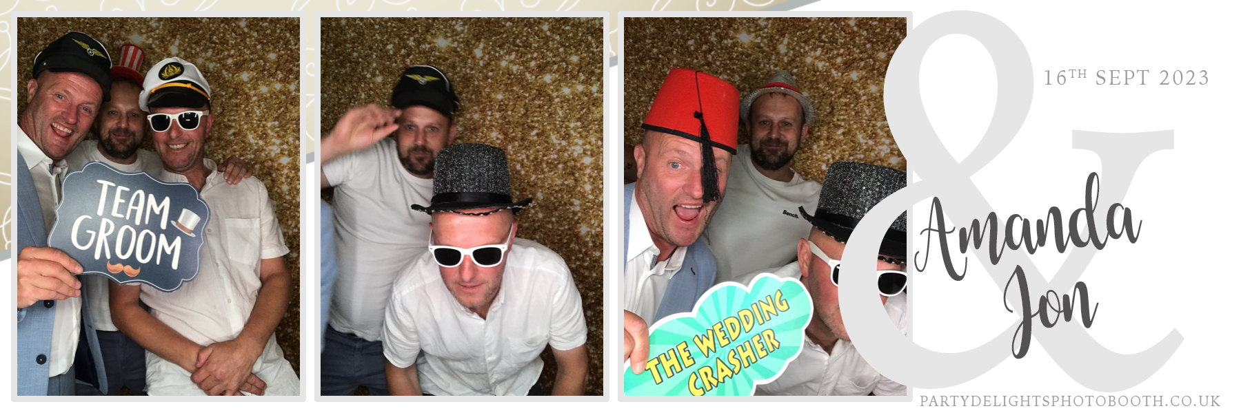 Jon & Amanda’s Wedding | View more photos from the event at gallery.partydelightsphotobooth.co.uk/u/PartyDelightsPhotoBooth/Jon-Amanda’s-Wedding