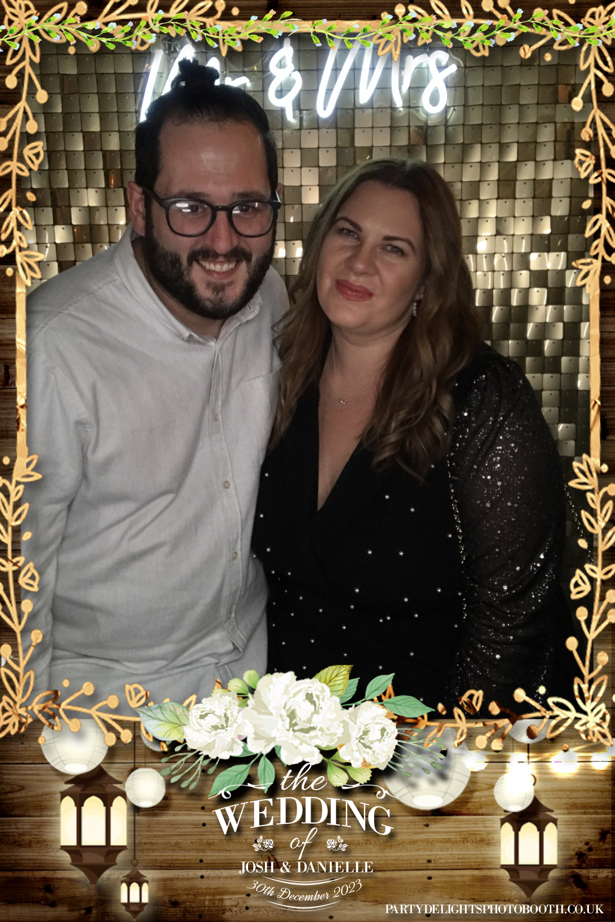 Josh’s and Danielle’s Wedding | View more photos from the event at gallery.partydelightsphotobooth.co.uk/u/PartyDelightsPhotoBooth/Josh’s-and-Danielle’s-Wedding