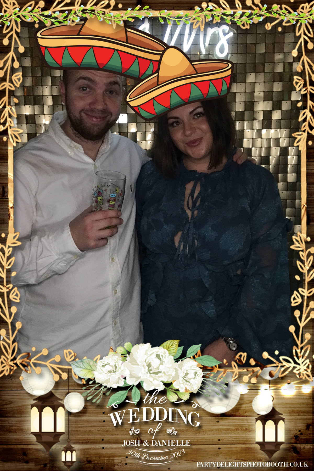 Josh’s and Danielle’s Wedding | View more photos from the event at gallery.partydelightsphotobooth.co.uk/u/PartyDelightsPhotoBooth/Josh’s-and-Danielle’s-Wedding