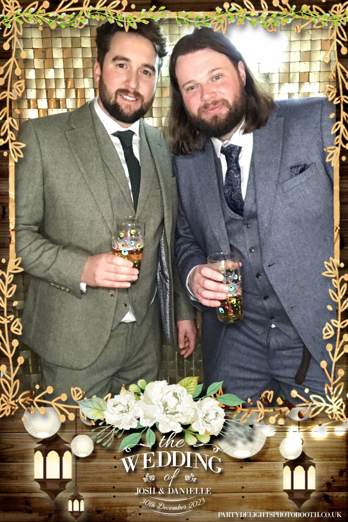 Josh’s and Danielle’s Wedding | View more photos from the event at gallery.partydelightsphotobooth.co.uk/u/PartyDelightsPhotoBooth/Josh’s-and-Danielle’s-Wedding