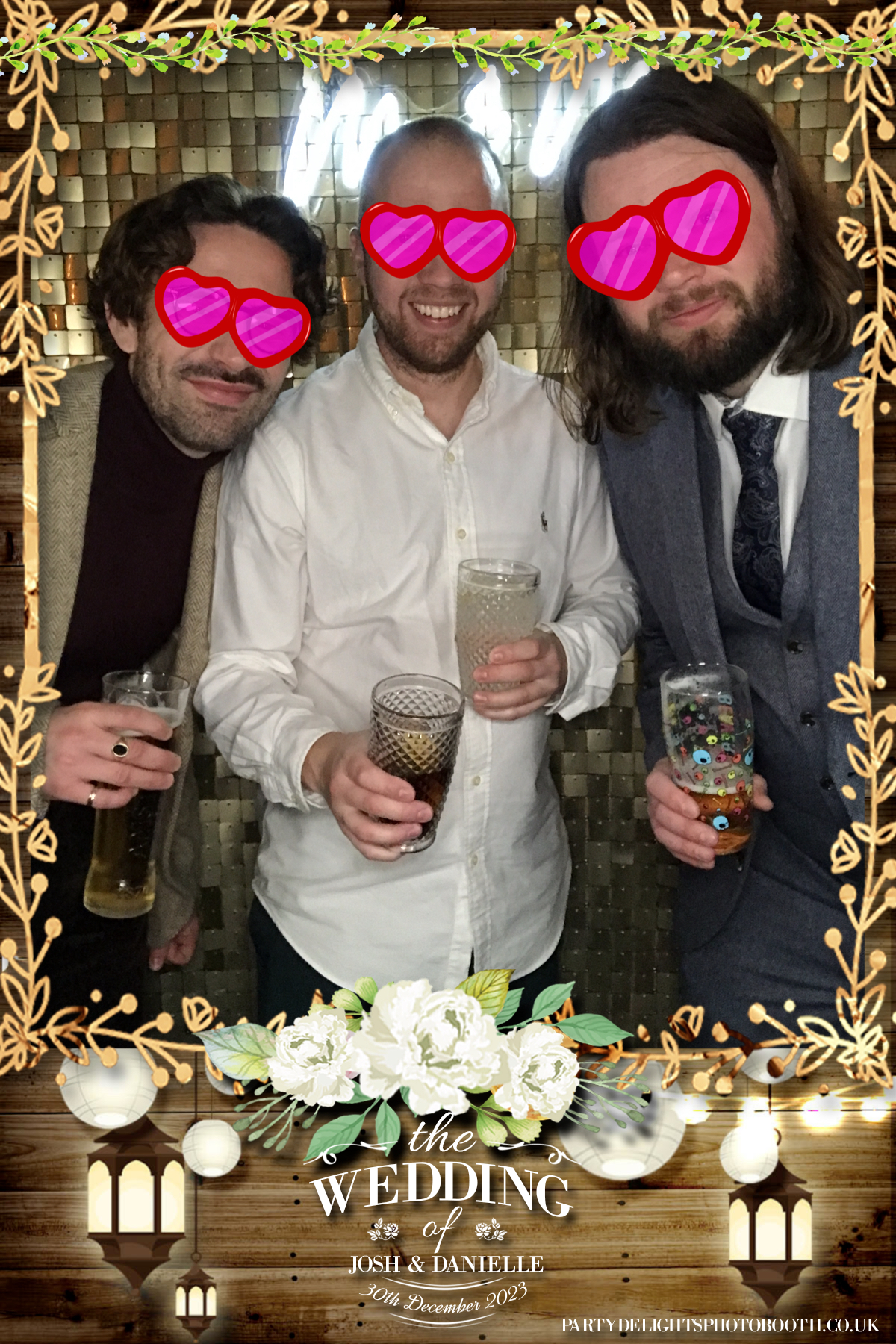 Josh’s and Danielle’s Wedding | View more photos from the event at gallery.partydelightsphotobooth.co.uk/u/PartyDelightsPhotoBooth/Josh’s-and-Danielle’s-Wedding