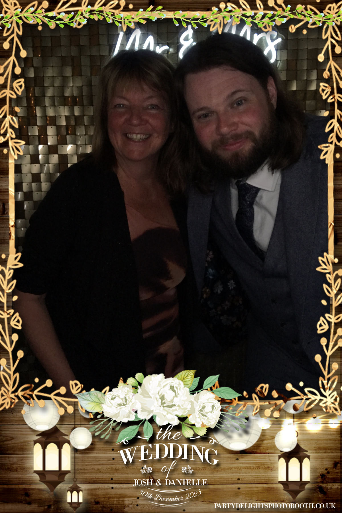 Josh’s and Danielle’s Wedding | View more photos from the event at gallery.partydelightsphotobooth.co.uk/u/PartyDelightsPhotoBooth/Josh’s-and-Danielle’s-Wedding
