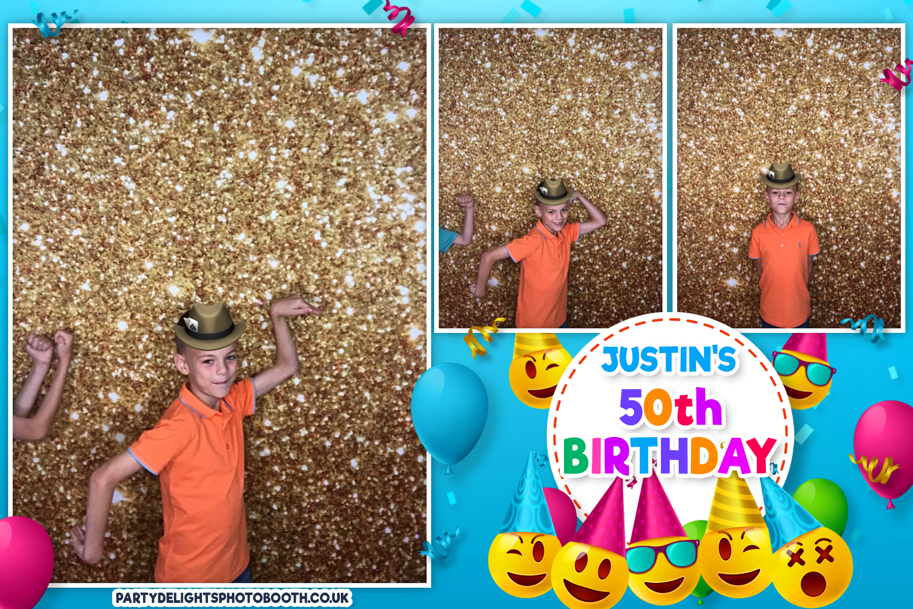 Justin's 50th Birthday Party | View more photos from the event at gallery.partydelightsphotobooth.co.uk/u/PartyDelightsPhotoBooth/Justins-50th-Birthday-Party