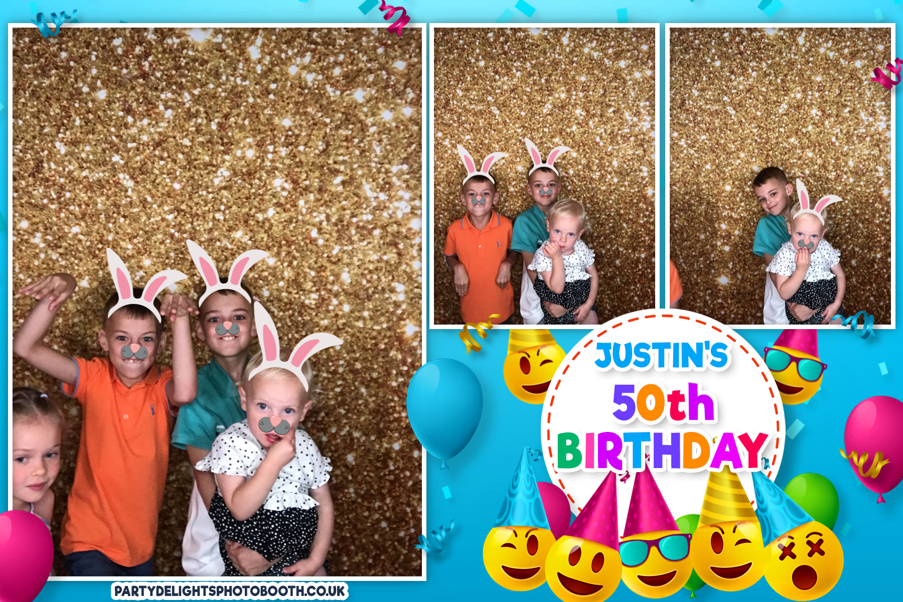 Justin's 50th Birthday Party | View more photos from the event at gallery.partydelightsphotobooth.co.uk/u/PartyDelightsPhotoBooth/Justins-50th-Birthday-Party