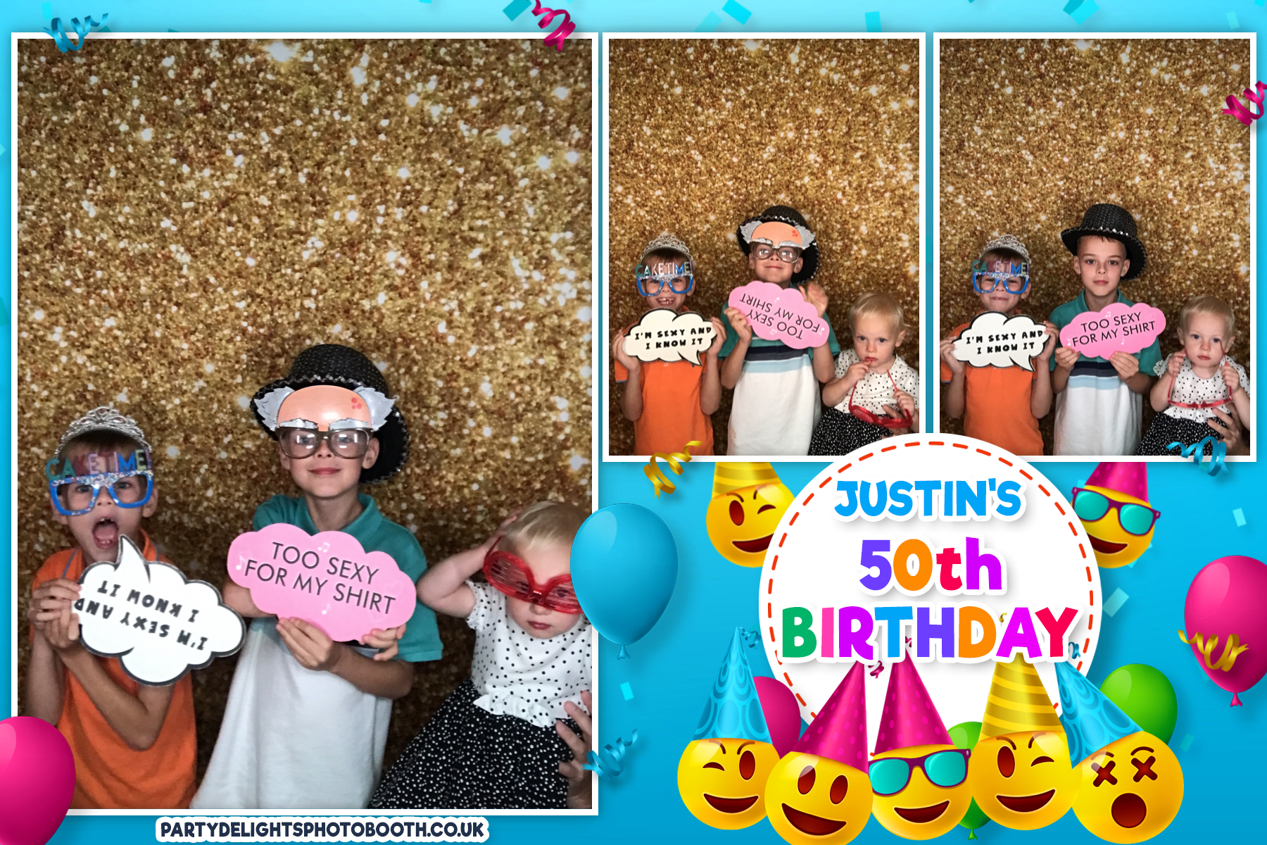 Justin's 50th Birthday Party | View more photos from the event at gallery.partydelightsphotobooth.co.uk/u/PartyDelightsPhotoBooth/Justins-50th-Birthday-Party