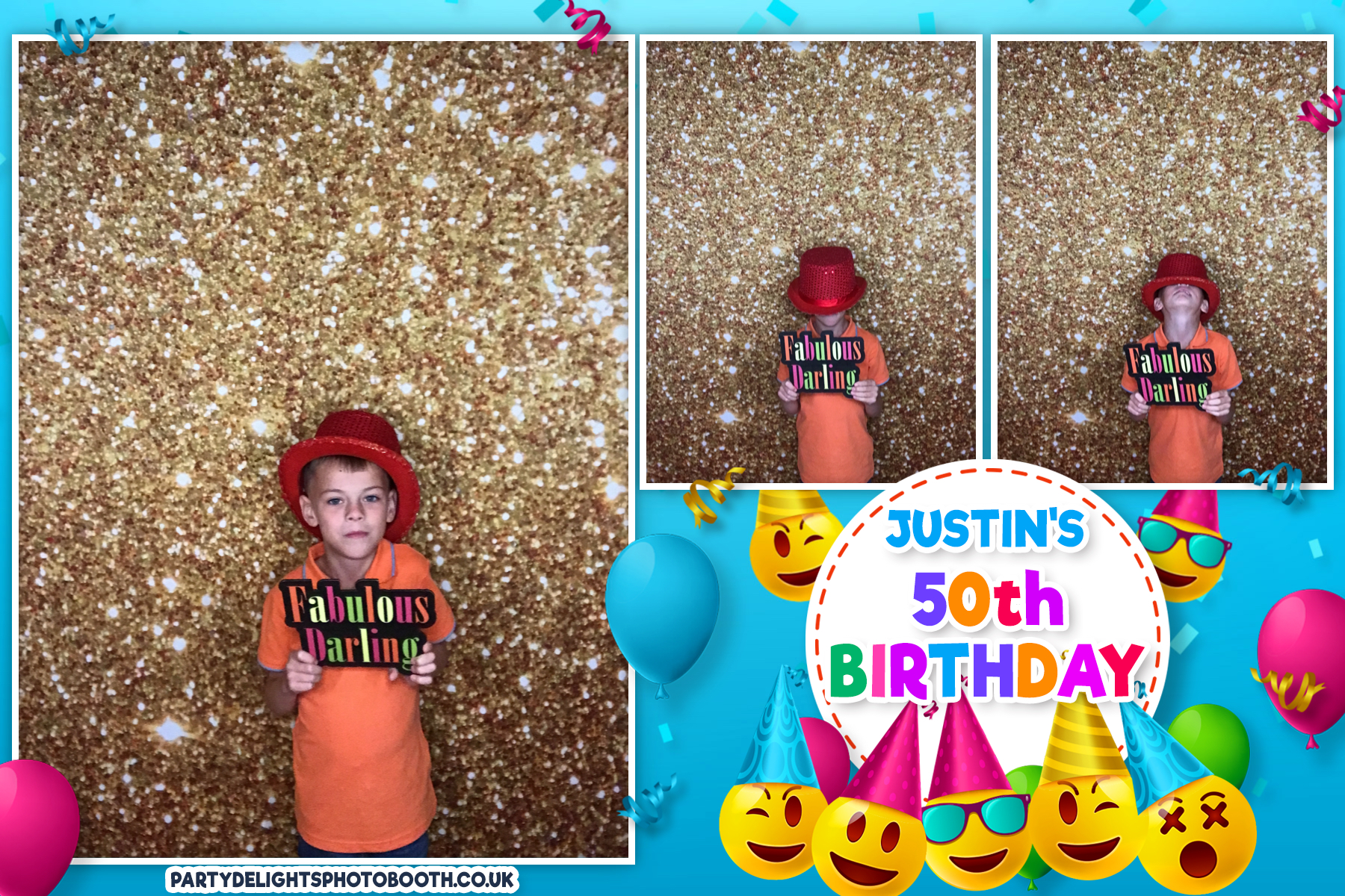 Justin's 50th Birthday Party | View more photos from the event at gallery.partydelightsphotobooth.co.uk/u/PartyDelightsPhotoBooth/Justins-50th-Birthday-Party