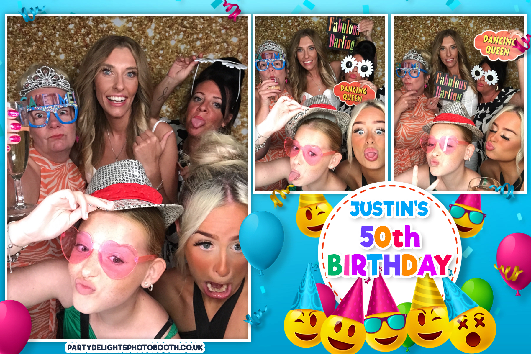 Justin's 50th Birthday Party | View more photos from the event at gallery.partydelightsphotobooth.co.uk/u/PartyDelightsPhotoBooth/Justins-50th-Birthday-Party