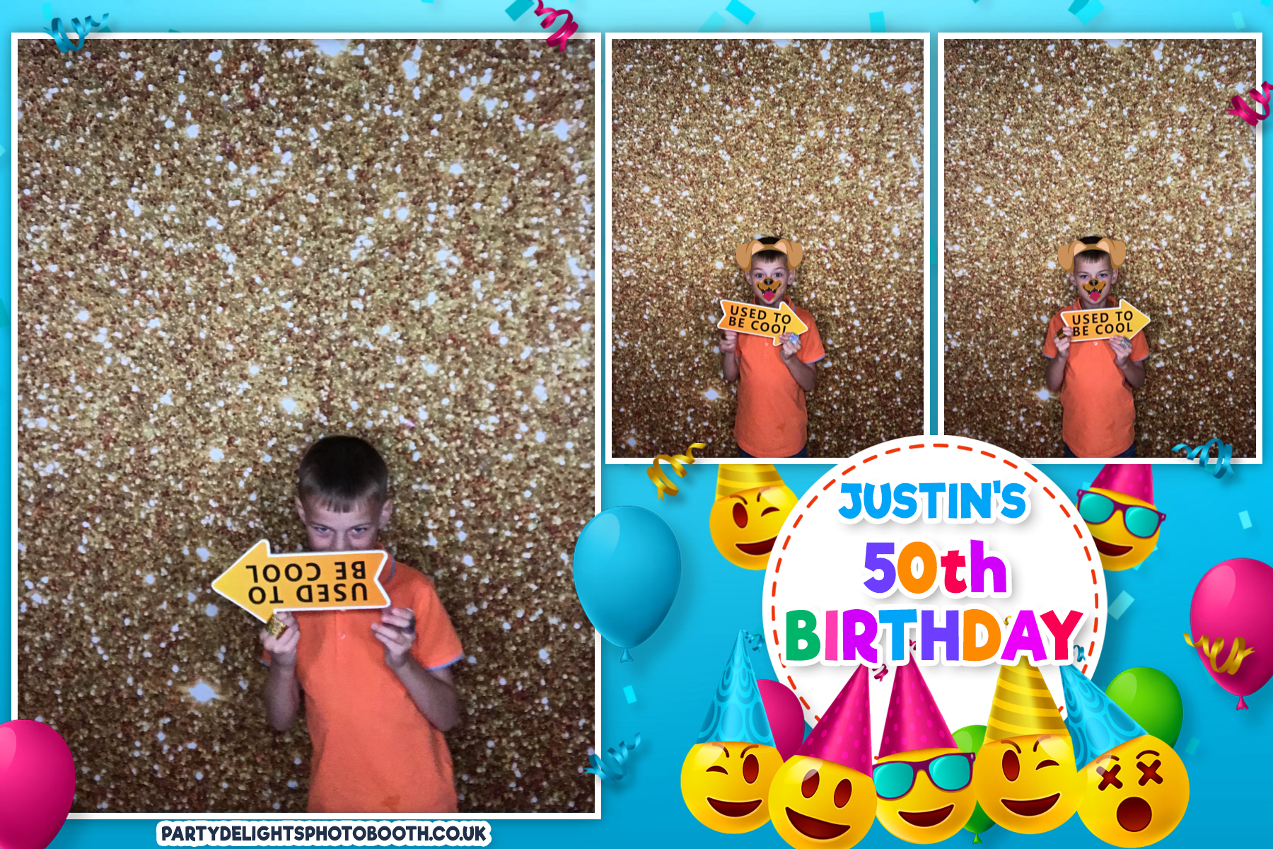 Justin's 50th Birthday Party | View more photos from the event at gallery.partydelightsphotobooth.co.uk/u/PartyDelightsPhotoBooth/Justins-50th-Birthday-Party