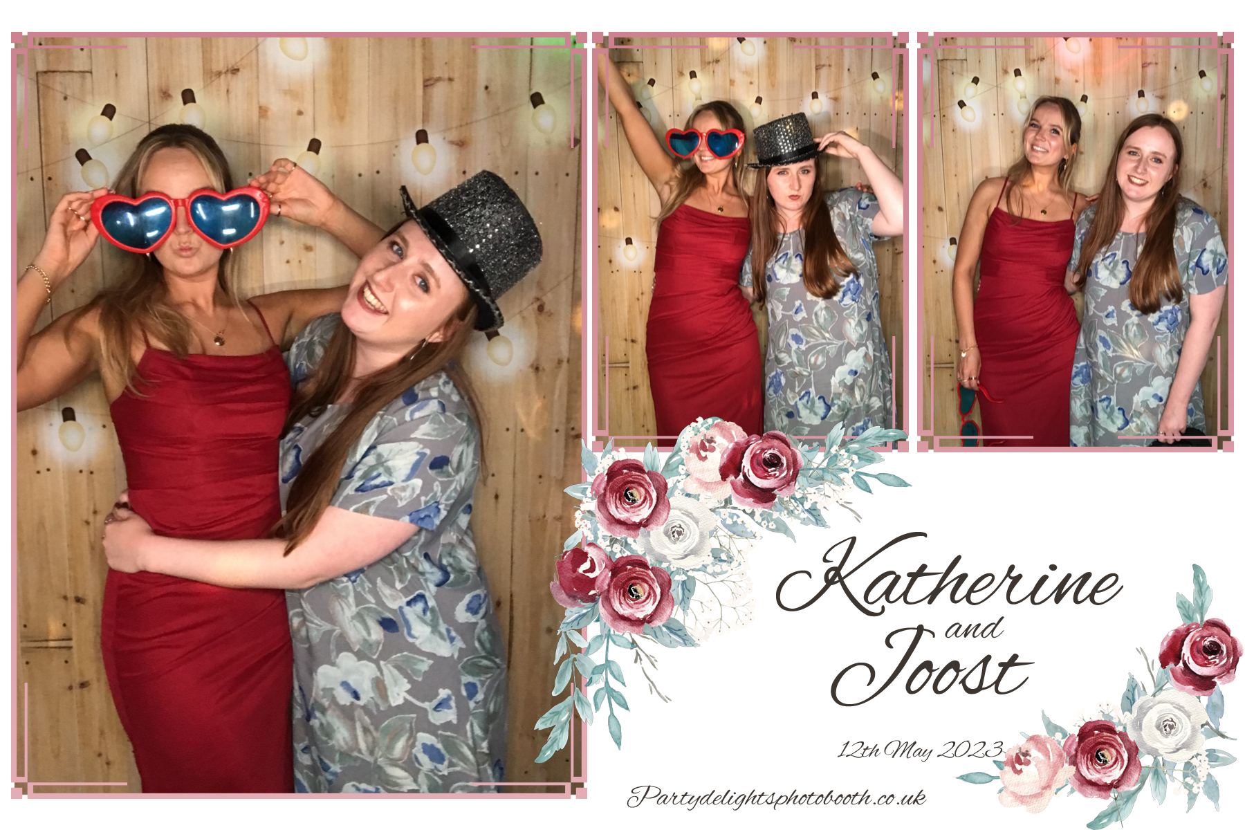 Katherine and Joost's Wedding | View more photos from the event at gallery.partydelightsphotobooth.co.uk/u/PartyDelightsPhotoBooth/Katherine-and-Joosts-Wedding