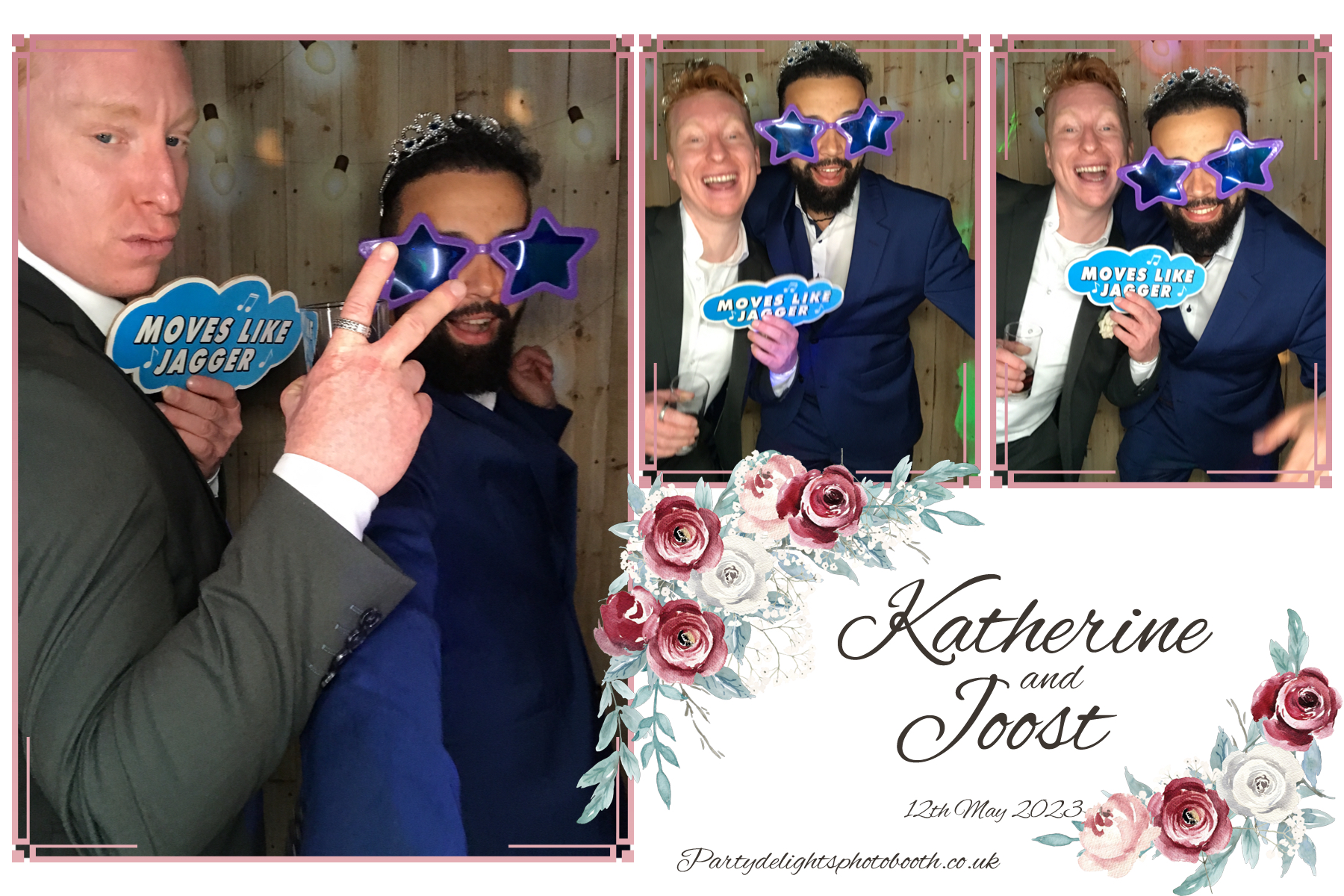 Katherine and Joost's Wedding | View more photos from the event at gallery.partydelightsphotobooth.co.uk/u/PartyDelightsPhotoBooth/Katherine-and-Joosts-Wedding