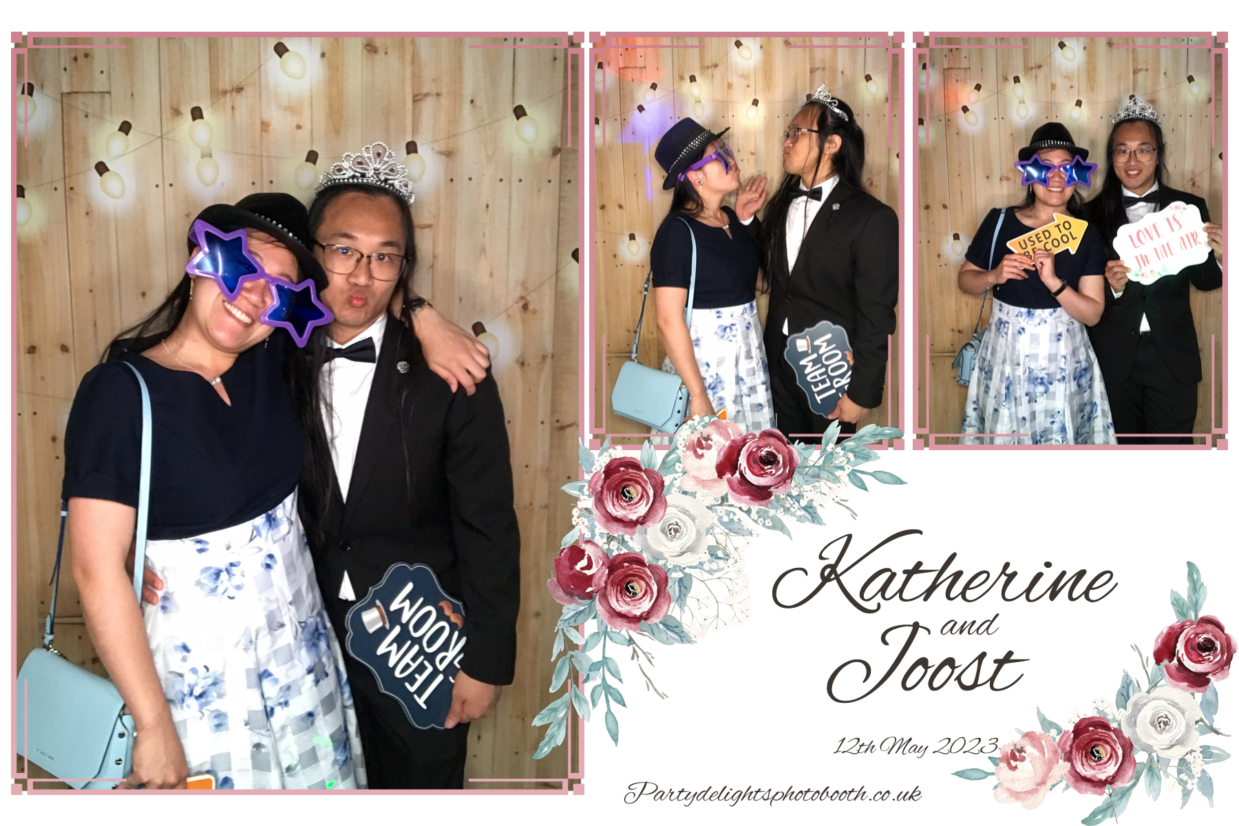 Katherine and Joost's Wedding | View more photos from the event at gallery.partydelightsphotobooth.co.uk/u/PartyDelightsPhotoBooth/Katherine-and-Joosts-Wedding