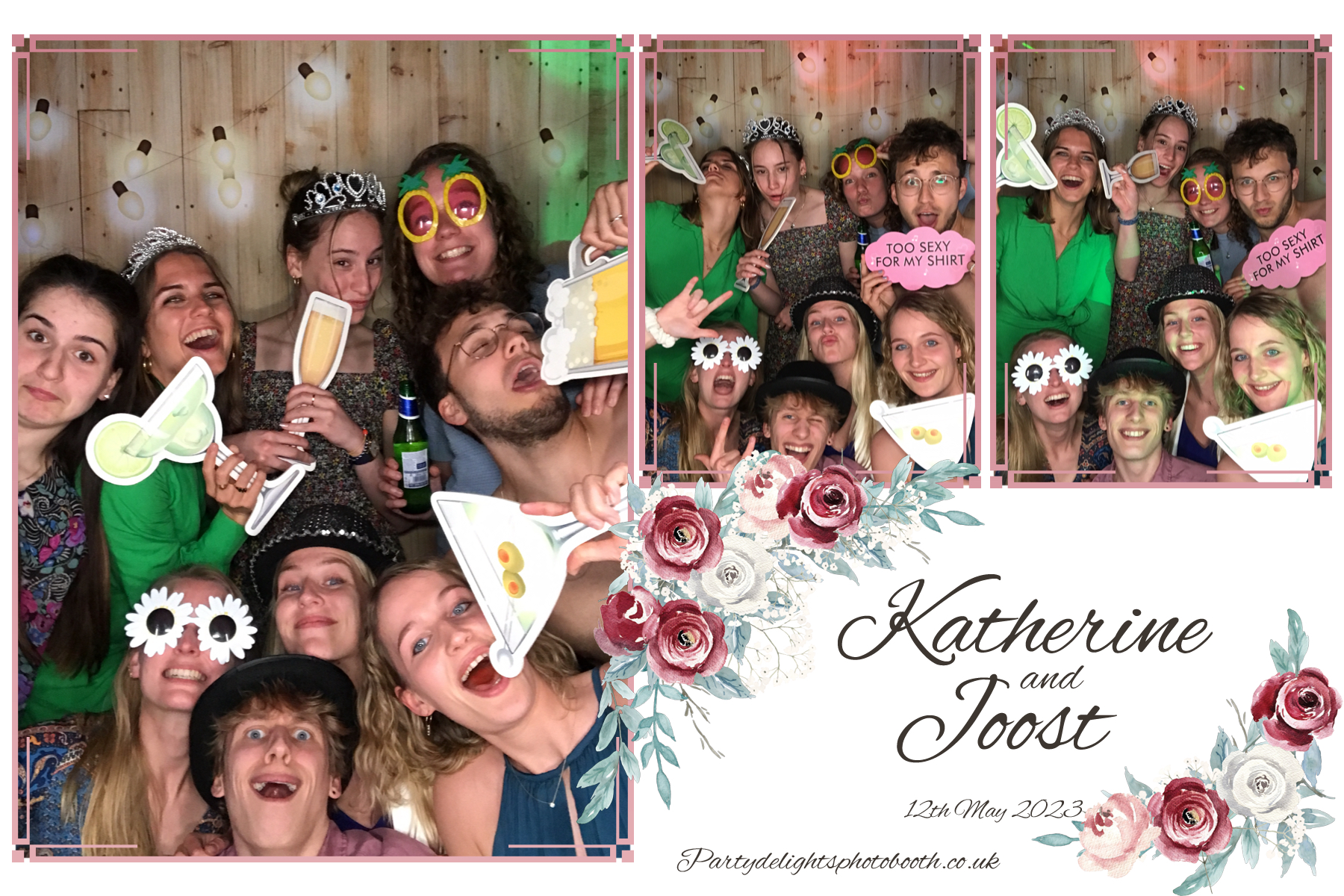 Katherine and Joost's Wedding | View more photos from the event at gallery.partydelightsphotobooth.co.uk/u/PartyDelightsPhotoBooth/Katherine-and-Joosts-Wedding