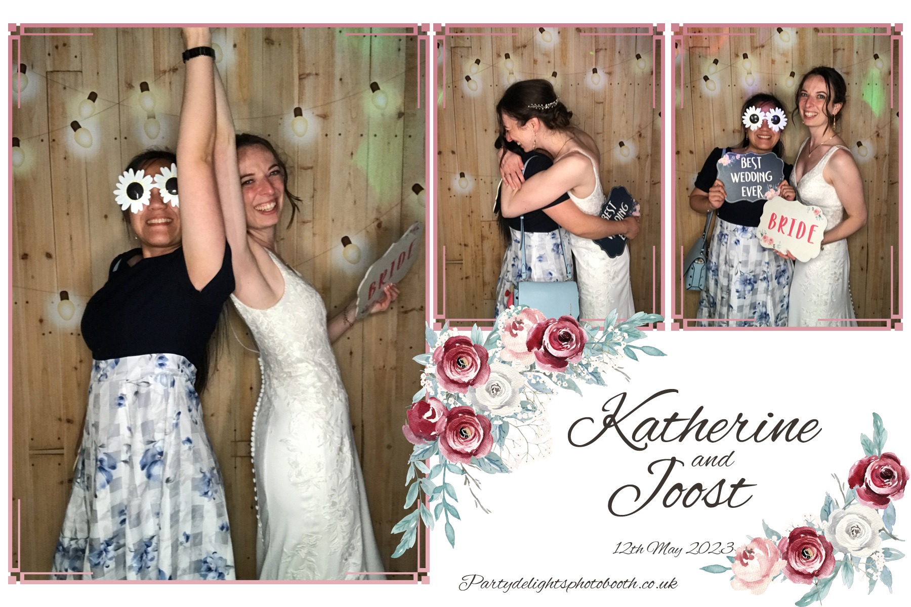 Katherine and Joost's Wedding | View more photos from the event at gallery.partydelightsphotobooth.co.uk/u/PartyDelightsPhotoBooth/Katherine-and-Joosts-Wedding