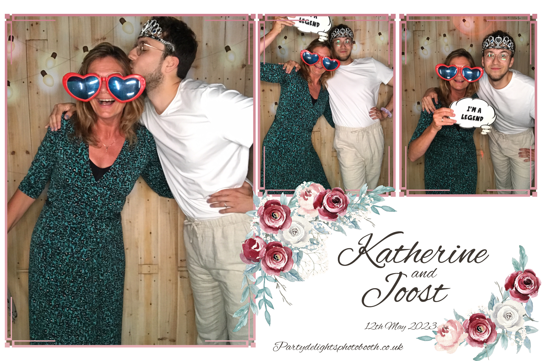 Katherine and Joost's Wedding | View more photos from the event at gallery.partydelightsphotobooth.co.uk/u/PartyDelightsPhotoBooth/Katherine-and-Joosts-Wedding