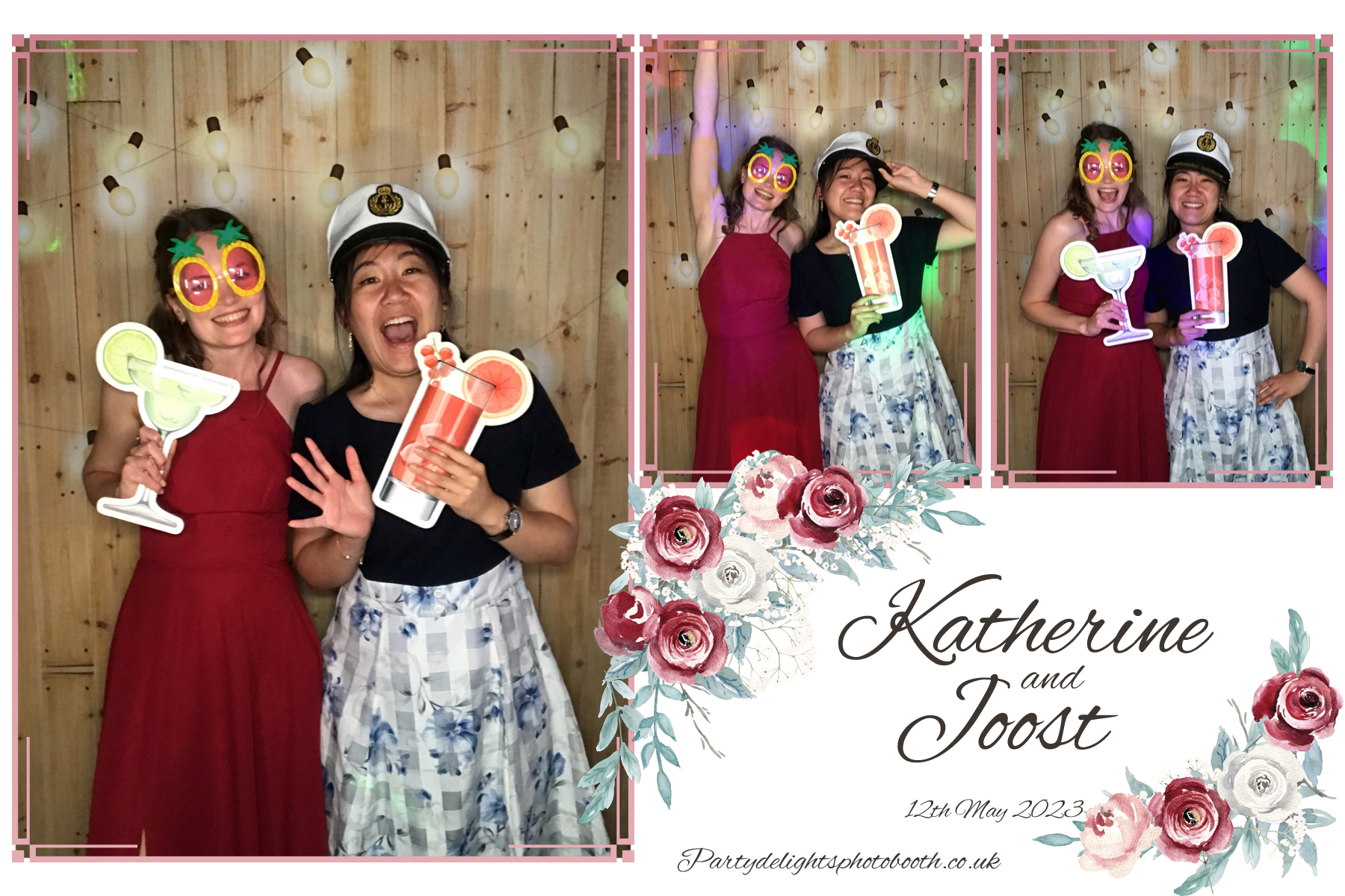 Katherine and Joost's Wedding | View more photos from the event at gallery.partydelightsphotobooth.co.uk/u/PartyDelightsPhotoBooth/Katherine-and-Joosts-Wedding