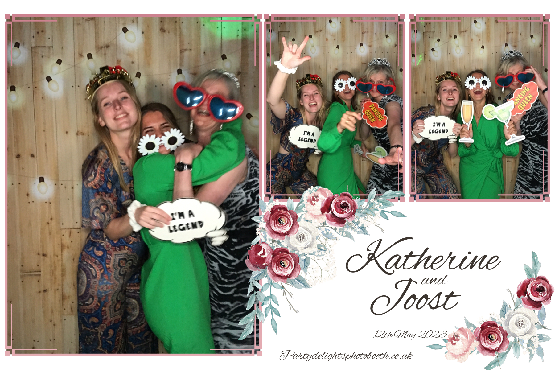 Katherine and Joost's Wedding | View more photos from the event at gallery.partydelightsphotobooth.co.uk/u/PartyDelightsPhotoBooth/Katherine-and-Joosts-Wedding