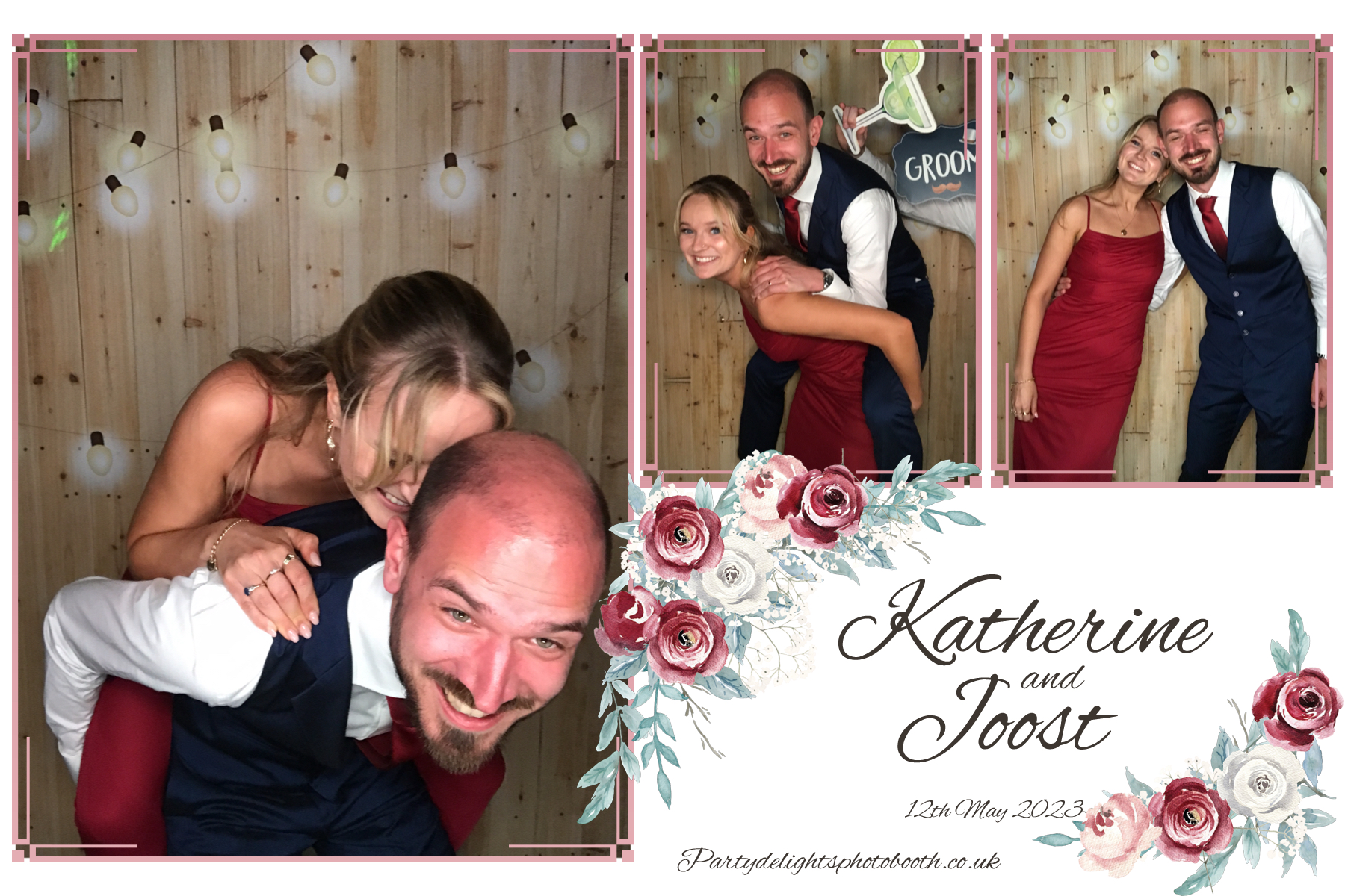 Katherine and Joost's Wedding | View more photos from the event at gallery.partydelightsphotobooth.co.uk/u/PartyDelightsPhotoBooth/Katherine-and-Joosts-Wedding