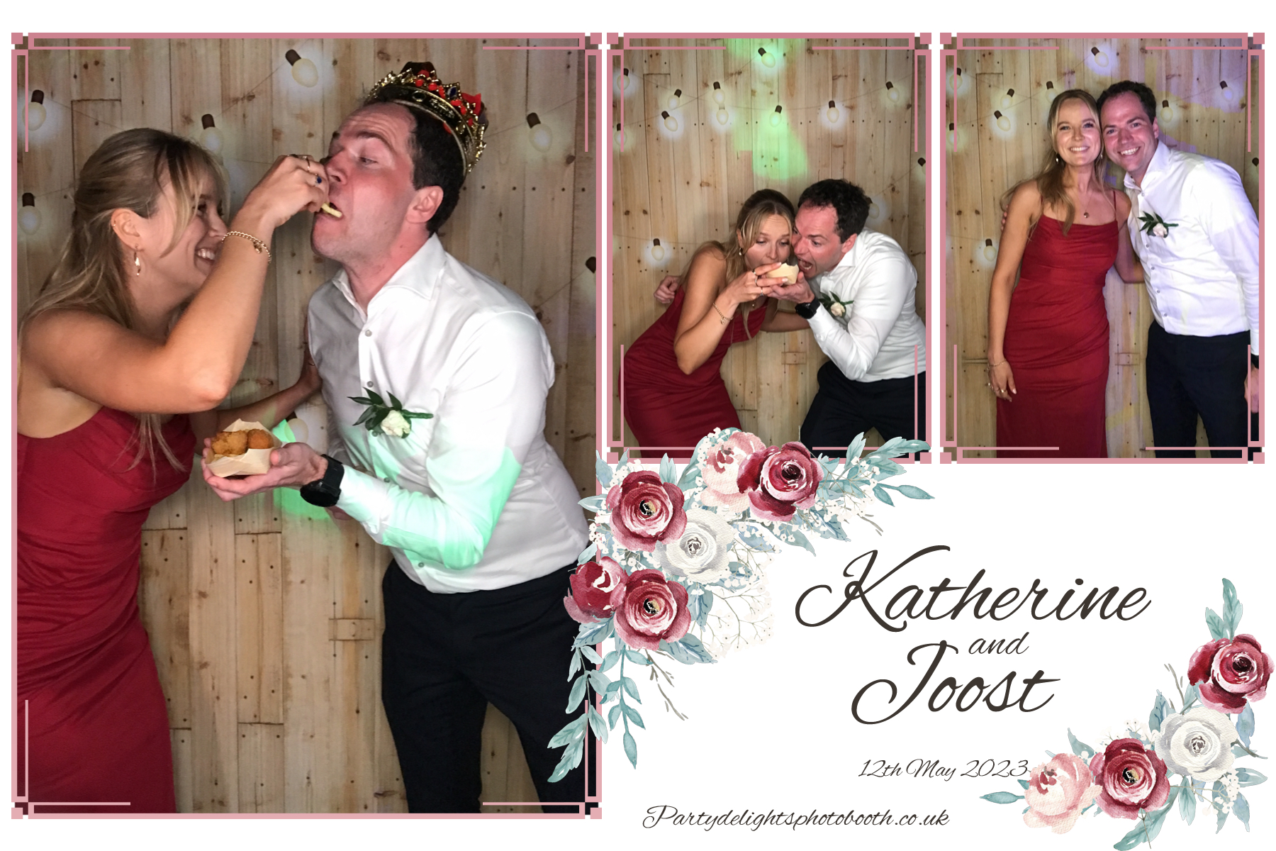 Katherine and Joost's Wedding | View more photos from the event at gallery.partydelightsphotobooth.co.uk/u/PartyDelightsPhotoBooth/Katherine-and-Joosts-Wedding