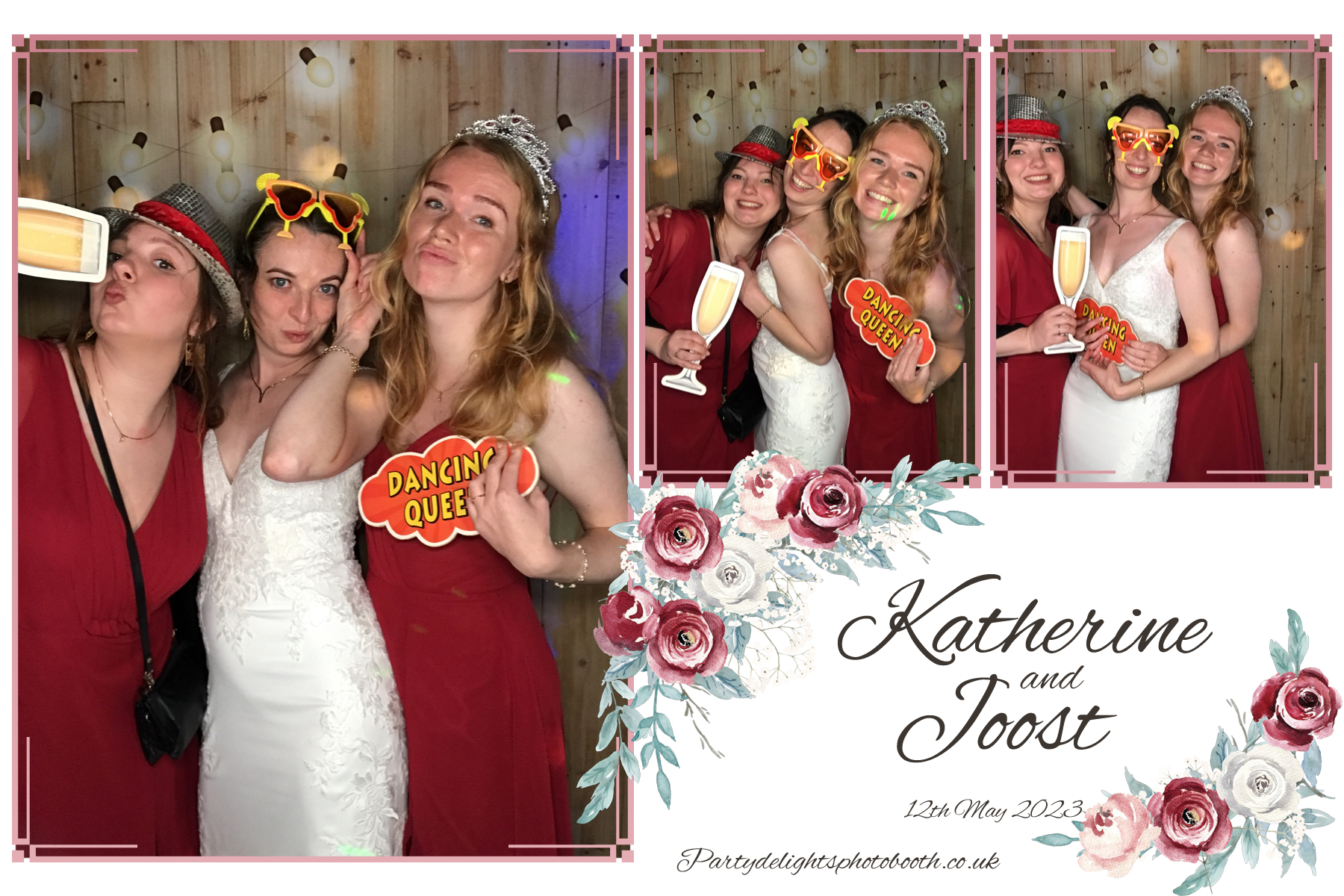 Katherine and Joost's Wedding | View more photos from the event at gallery.partydelightsphotobooth.co.uk/u/PartyDelightsPhotoBooth/Katherine-and-Joosts-Wedding