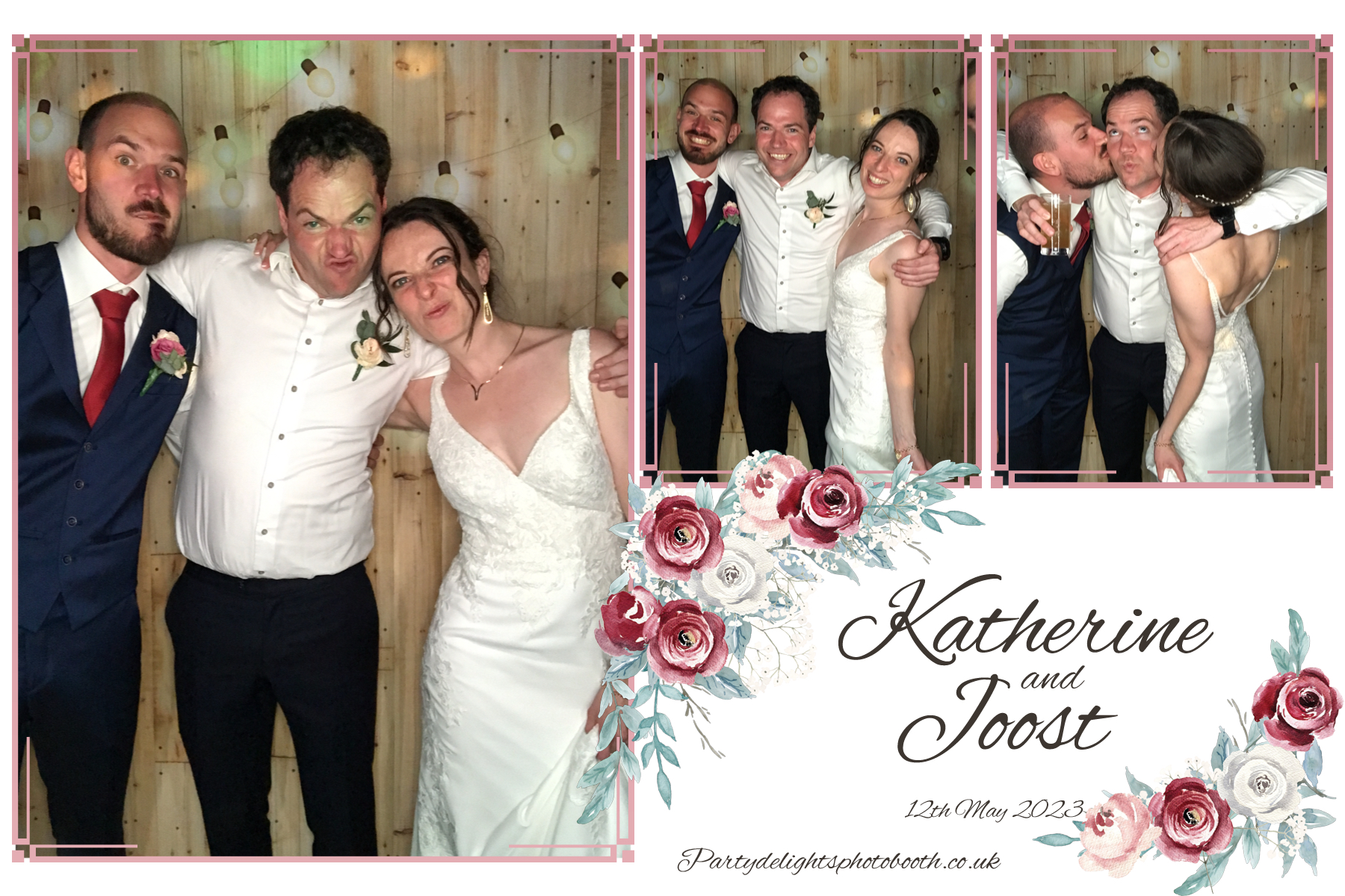 Katherine and Joost's Wedding | View more photos from the event at gallery.partydelightsphotobooth.co.uk/u/PartyDelightsPhotoBooth/Katherine-and-Joosts-Wedding