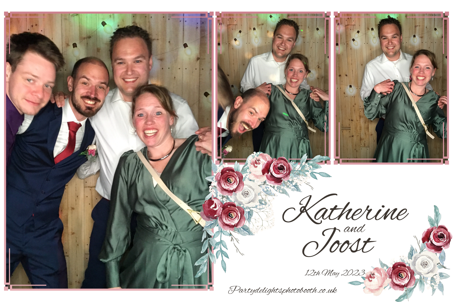 Katherine and Joost's Wedding | View more photos from the event at gallery.partydelightsphotobooth.co.uk/u/PartyDelightsPhotoBooth/Katherine-and-Joosts-Wedding