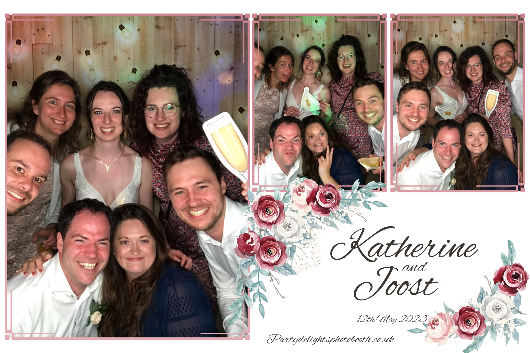Katherine and Joost's Wedding | View more photos from the event at gallery.partydelightsphotobooth.co.uk/u/PartyDelightsPhotoBooth/Katherine-and-Joosts-Wedding