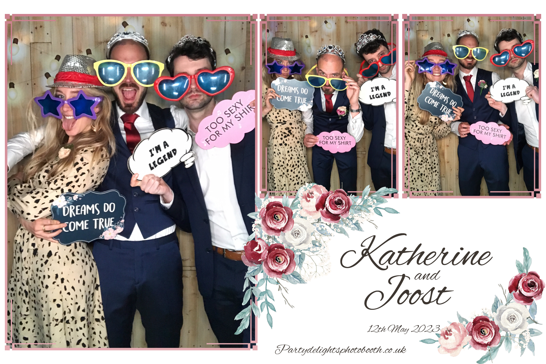 Katherine and Joost's Wedding | View more photos from the event at gallery.partydelightsphotobooth.co.uk/u/PartyDelightsPhotoBooth/Katherine-and-Joosts-Wedding