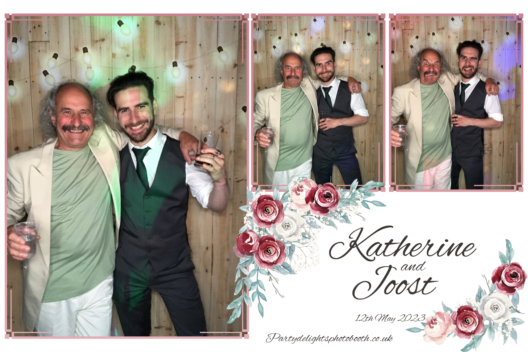 Katherine and Joost's Wedding | View more photos from the event at gallery.partydelightsphotobooth.co.uk/u/PartyDelightsPhotoBooth/Katherine-and-Joosts-Wedding